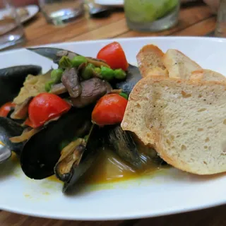 Icy Blue Mussels