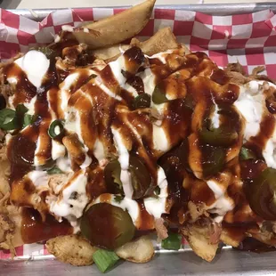 Franchise with pulled pork