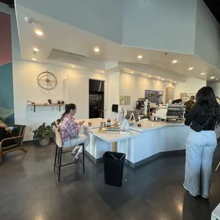 Inside bar area