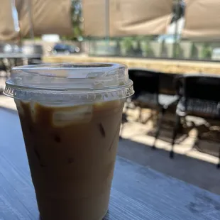 Iced Vanilla Latte