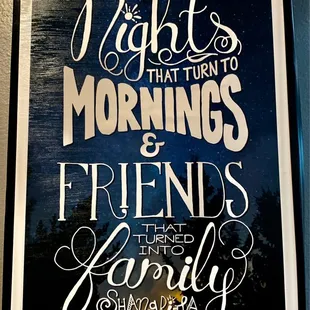 Near restrooms! Well said.