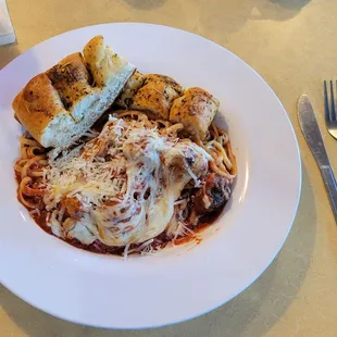 Spaghetti and Meatballs