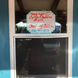 Called at 8am for coffee cups, had to leave a message