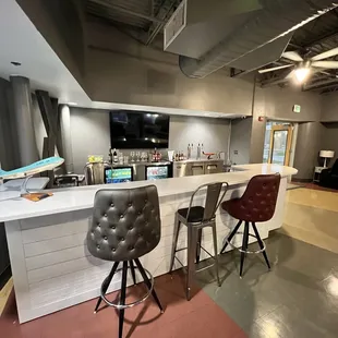 Bar area