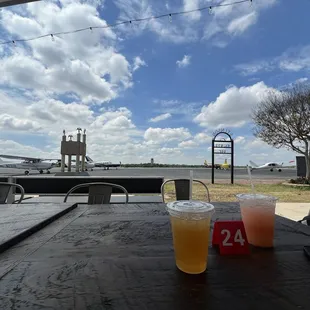 Arnold Palmer and strawberry lemonade