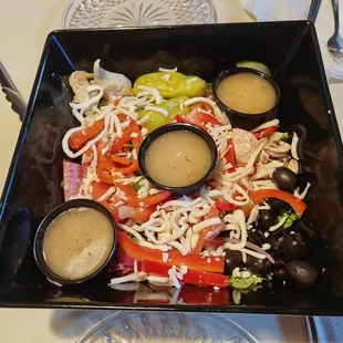 Anti-pasto salad.