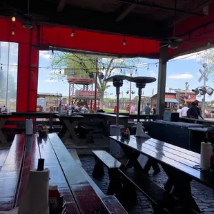 Outdoor seating