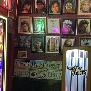a pinball machine in a bar