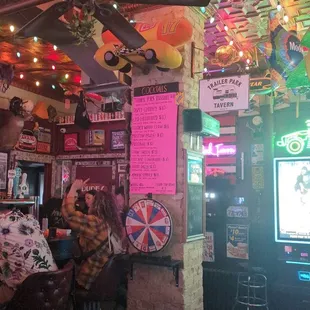 a man sitting at a bar