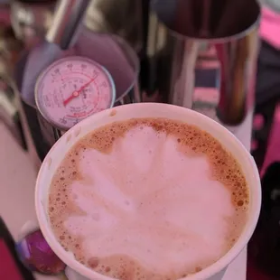 Well Latte Da hot latte