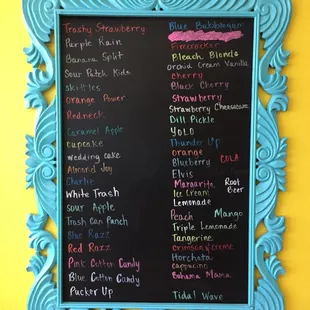 Flavors!