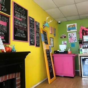 Interior of Trailer Trash Treatz