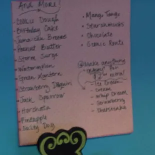 Additional menu 7.5.14