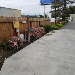 Dump station and non potable rinse water.