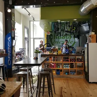 a view of a coffee shop