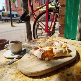 Coffee, Empanadas, Relax