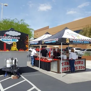 First photo of our setup.