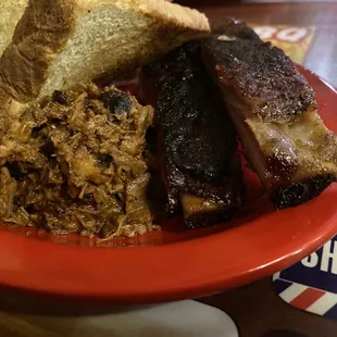 Brisket and ribs