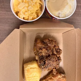 Fried chicken meal