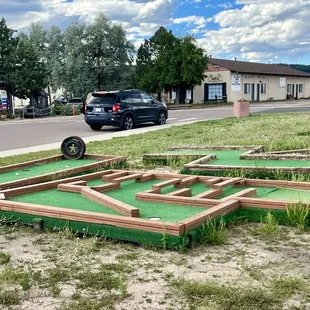 A little tiny putt putt