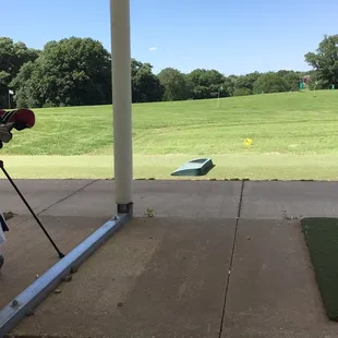 Come out and hit couple of range balls!