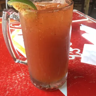 $9.50 for a michelada I kinda ridiculous.