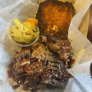 Brisket sandwich