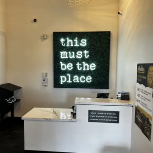 this must be the place