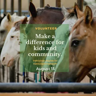 Join our mission! Volunteer orientation happens monthly, typically on the 3rd Saturday morning.