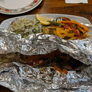 Whole Branzino Oven Baked