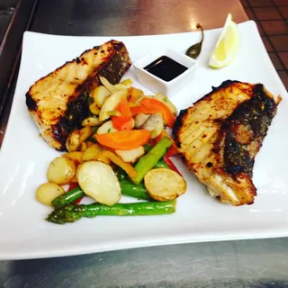 Grilled Sturgeon