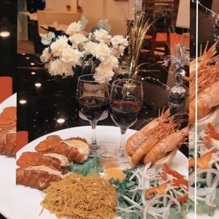 Lobster Tail n Spot Sprawns Combo at Tram Chim for only $99.99.