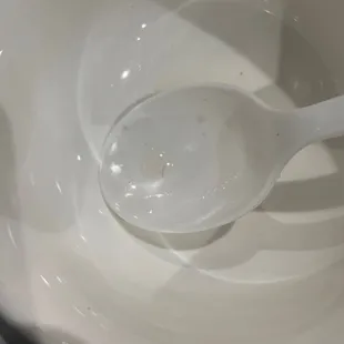 Hair or lashes on the food. More than 1