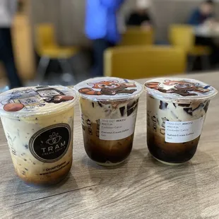 Coconut Coffee - Egg Coffee - Salted Cream Coffee