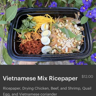 Vietnamese Mix Ricepaper