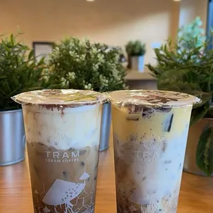Tiramisu Cream Latte and Egg Coffee