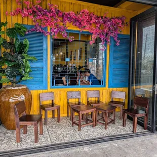 Outside. Transports me to Hoi An