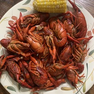 Yummy crawfish for dinner!