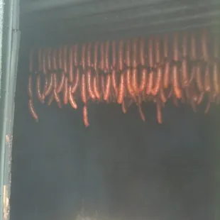 The smoke house out back where magic happens.