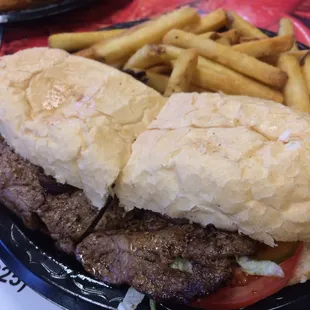 Choice Ribeye Poboy