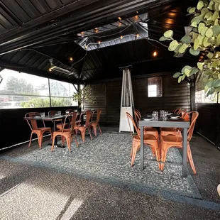 Patio seating