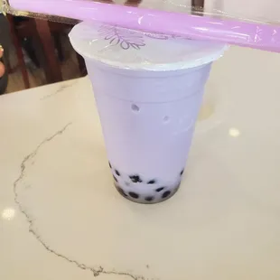 Taro bubble tea. No other flavor matters