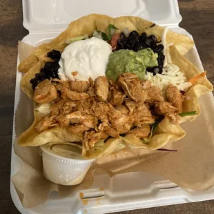 Chicken Taco Salad