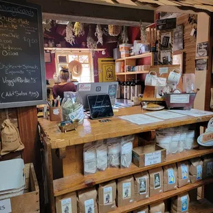 Coffee making area