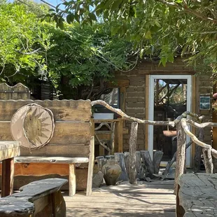 Wonderful outside oasis ...