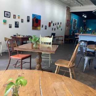 View from the entrance