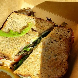 turkey bacon sandwich