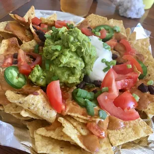 Vegan nachos! We get them every time! So good! And I'm not even vegan haha