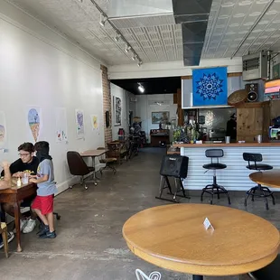 Inside Trans Am Cafe