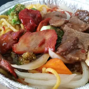 Combination Lo Mein: $4.75